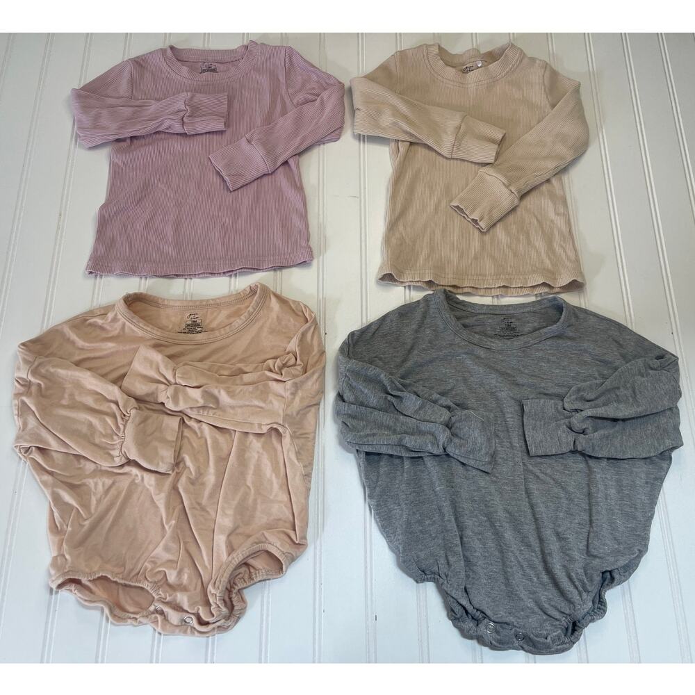 Boutique Grace and Case Boutique Bamboo Bundle Neutrals Size Baby Girl 18 Months